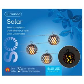 Solar stringlights plastic steady